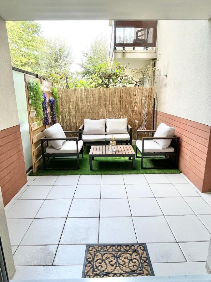 Ferienwohnung Deux Pieces Cosy A La Croisette Carrières-sous-Poissy Exterior foto